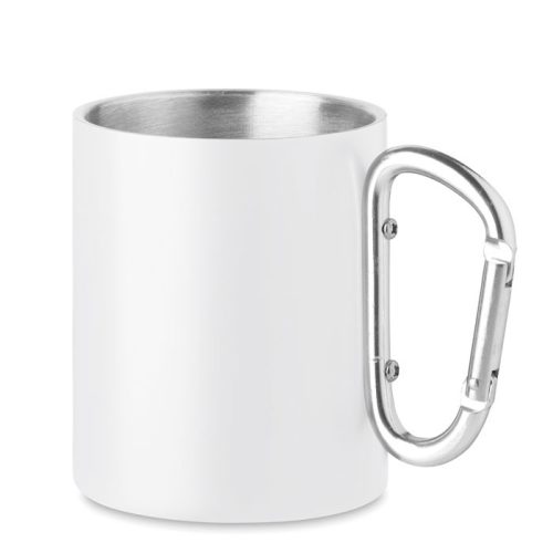Duplafalú fém bögre 300 ml