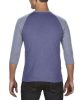 Anvil AN6755 FELNŐTT TRI-BLEND 3/4 UJJÚ RAGLÁN PÓLÓ S
