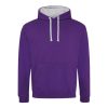 Just Hoods AWJH003 VARSITY HOODIE 2XL