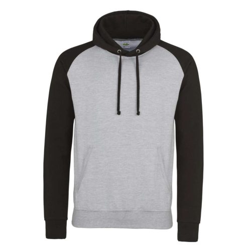 Just Hoods AWJH009 BASEBALL HOODIE L