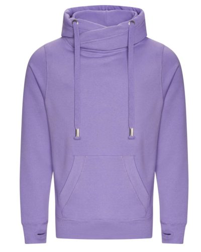 Just Hoods AWJH021 CROSS NECK HOODIE S