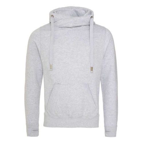 Just Hoods AWJH021 CROSS NECK HOODIE XL