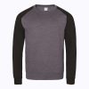Just Hoods AWJH033 BASEBALL SWEAT S