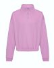 Just Hoods AWJH037 WOMEN'S CROPPED 1/4 ZIP SWEAT XXS