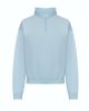 Just Hoods AWJH037 WOMEN'S CROPPED 1/4 ZIP SWEAT XXS