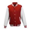 Just Hoods AWJH043 VARSITY JACKET XS