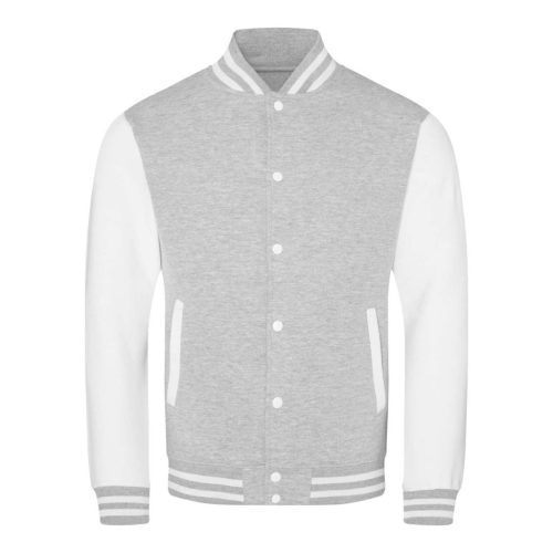 Just Hoods AWJH043 VARSITY JACKET XS