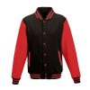 Just Hoods AWJH043 VARSITY JACKET L