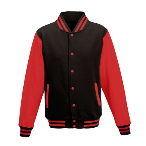 Just Hoods AWJH043 VARSITY JACKET XL