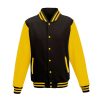 Just Hoods AWJH043 VARSITY JACKET XS