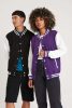Just Hoods AWJH043 VARSITY JACKET XS