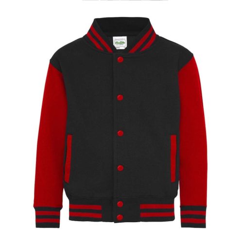 Just Hoods AWJH043J KIDS VARSITY JACKET 7/8