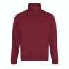 Just Hoods AWJH046 SOPHOMORE 1/4 ZIP SWEAT S