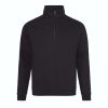 Just Hoods AWJH046 SOPHOMORE 1/4 ZIP SWEAT XL