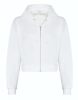 Just Hoods AWJH065 WOMEN'S FASHION CROPPED ZOODIE XXS