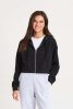 Just Hoods AWJH065 WOMEN'S FASHION CROPPED ZOODIE XXS