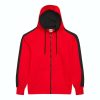 Just Hoods AWJH066 SPORTS POLYESTER ZOODIE L