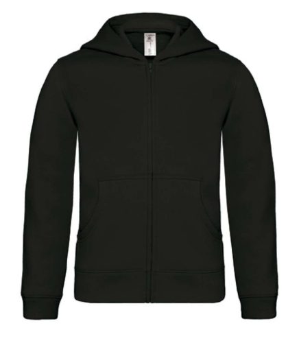 B&C BCWK682 B&C HOODED FULL ZIP /KIDS 9/11