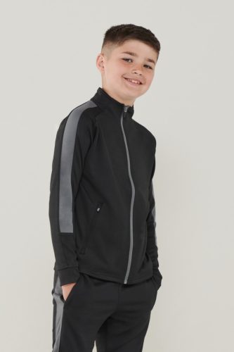 Finden + Hales FHLV873 KID'S KNITTED TRACKSUIT TOP 7/8