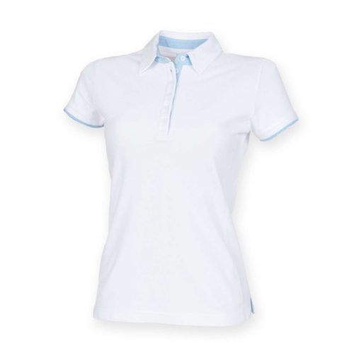 Front Row FR201 LADIES CONTRAST POLO SHIRT XL