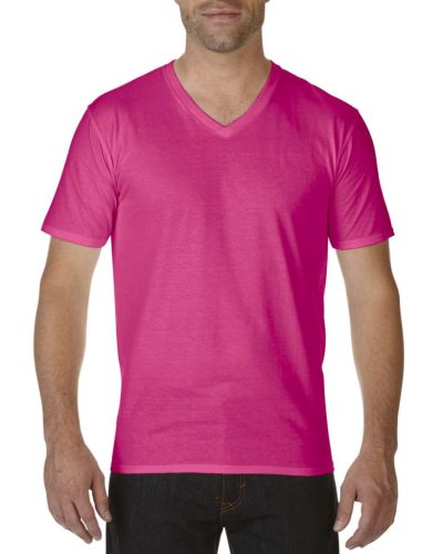 Gildan GI41V00 PREMIUM COTTON® FELNŐTT V-NYAKÚ PÓLÓ S
