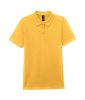 Gildan GIL64800-B3 SOFTSTYLE® LADIES' DOUBLE PIQUÉ POLO WITH 3 COLOUR-MATCHED BUTTONS S