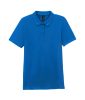 Gildan GIL64800-B3 SOFTSTYLE® LADIES' DOUBLE PIQUÉ POLO WITH 3 COLOUR-MATCHED BUTTONS L