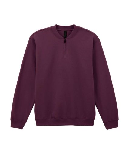 Gildan GISF008 SOFTSTYLE MIDWEIGHT ADULT FLEECE 1/4 ZIP SWEATSHIRT L