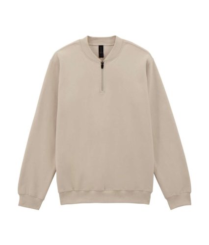 Gildan GISF008 SOFTSTYLE MIDWEIGHT ADULT FLEECE 1/4 ZIP SWEATSHIRT S