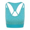 Just Cool JC019 GIRLIE CROSS BACK CROP TOP XS