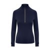 Just Cool JC035 WOMEN'S COOL FLEX 1/2 ZIP TOP XS