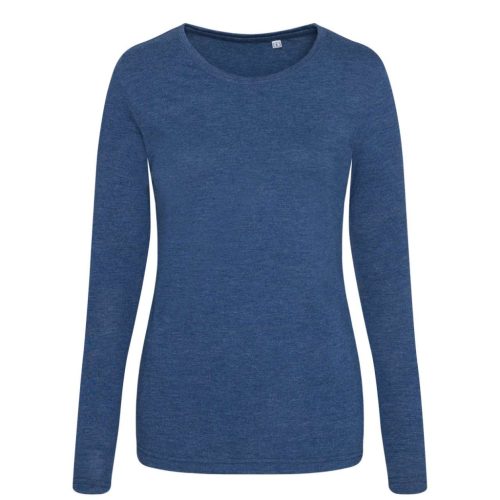 Just Ts JT002F HOSSZU UJJÚ NŐI TRI-BLEND PÓLÓ L