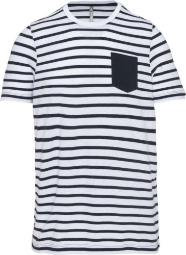 Kariban KA379 KIDS' STRIPED SHORT SLEEVE SAILOR T-SHIRT WITH POCKET 4/6