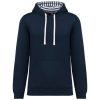 Kariban KA4013 UNISEX CONTRAST PATTERNED HOODED SWEATSHIRT L