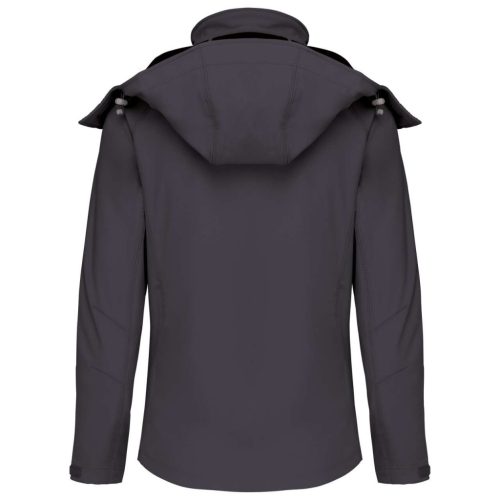 Kariban KA414 LADIES' DETACHABLE HOODED SOFTSHELL JACKET L