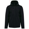 Kariban KA422 UNISEX 3-LAYER SOFTSHELL HOODED JACKET WITH REMOVABLE SLEEVES L
