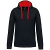 Kariban KA446 MEN'S CONTRAST HOODED SWEATSHIRT 4XL