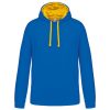 Kariban KA446 MEN'S CONTRAST HOODED SWEATSHIRT S