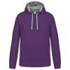 Kariban KA446 MEN'S CONTRAST HOODED SWEATSHIRT L