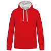 Kariban KA446 MEN'S CONTRAST HOODED SWEATSHIRT 4XL