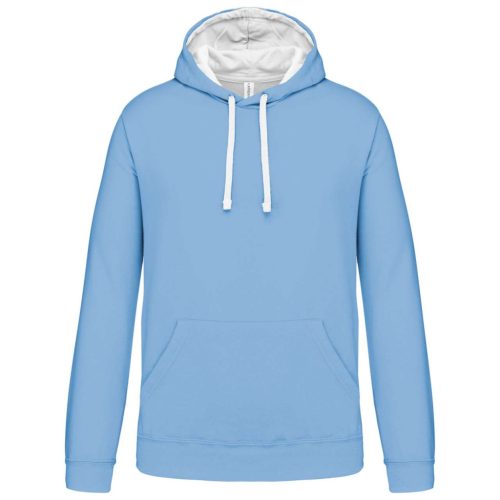 Kariban KA446 MEN'S CONTRAST HOODED SWEATSHIRT XL