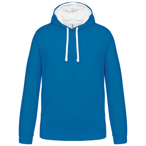 Kariban KA446 MEN'S CONTRAST HOODED SWEATSHIRT 2XL
