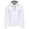 Kariban KA446 MEN'S CONTRAST HOODED SWEATSHIRT S