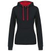 Kariban KA465 LADIES’ CONTRAST HOODED SWEATSHIRT XL