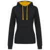 Kariban KA465 LADIES’ CONTRAST HOODED SWEATSHIRT M