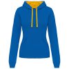 Kariban KA465 LADIES’ CONTRAST HOODED SWEATSHIRT M