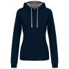 Kariban KA465 LADIES’ CONTRAST HOODED SWEATSHIRT XS