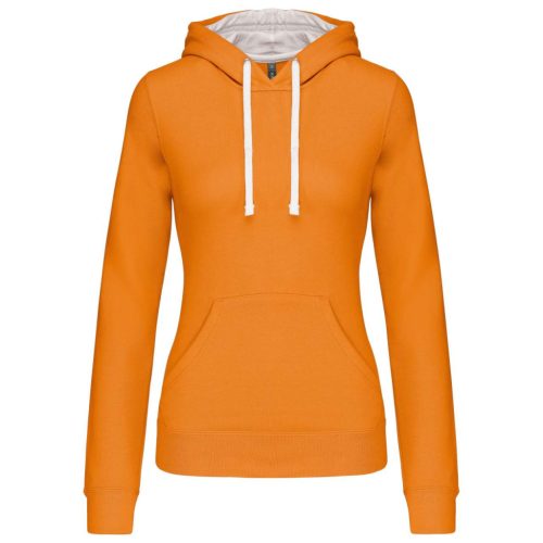 Kariban KA465 LADIES’ CONTRAST HOODED SWEATSHIRT XL