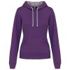 Kariban KA465 LADIES’ CONTRAST HOODED SWEATSHIRT S