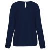 Kariban KA5003 LADIES' LONG-SLEEVED CREPE BLOUSE 42